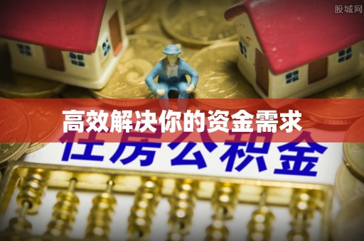 武胜高效解决你的资金需求